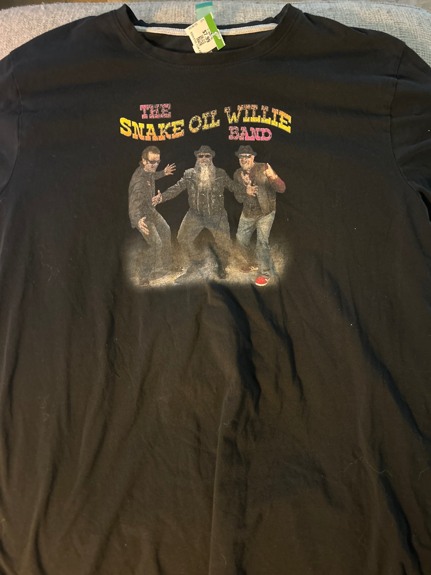 The snake oil Willie band T-shirt
