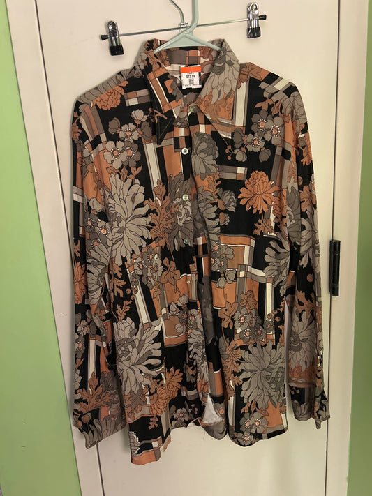 70s disco shirt