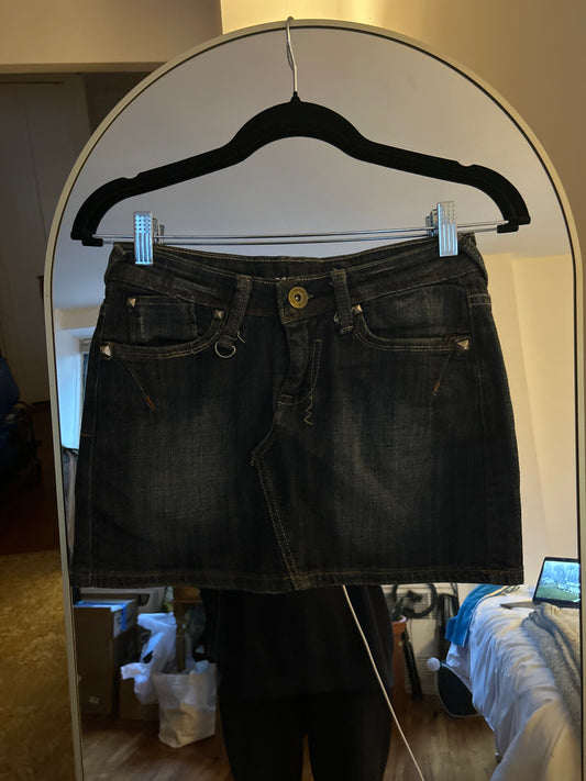 Miss jeans denim mini skirt
