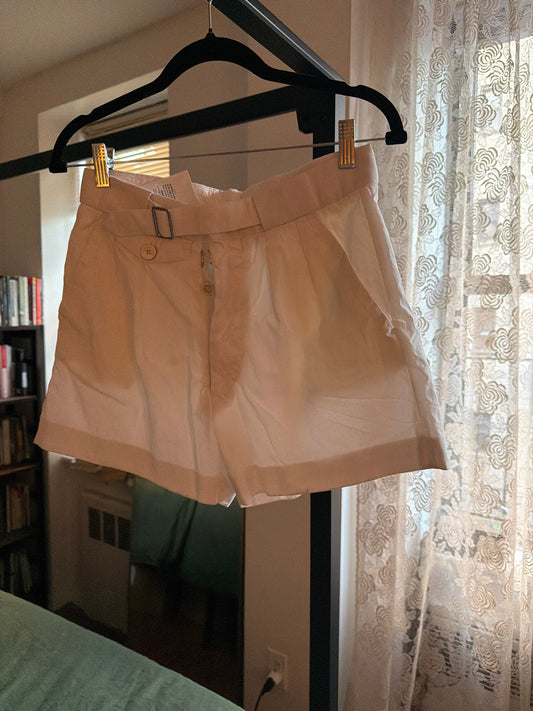 Maison Margiela white shorts