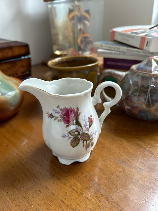 Mini rose creamer