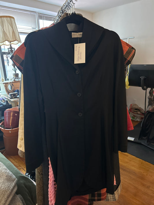 JM 251 dolce and gabbana black blazer