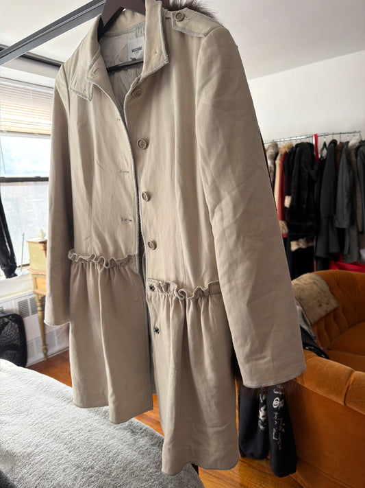 Moschino jacket with ruffle