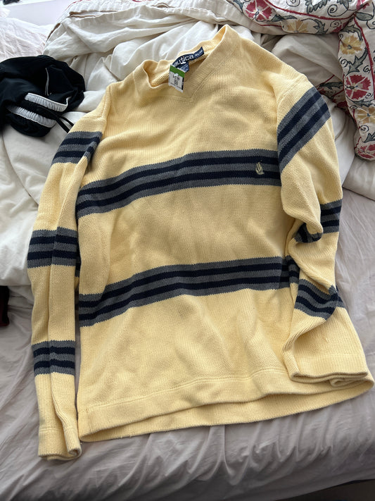 Yellow nautical sweater