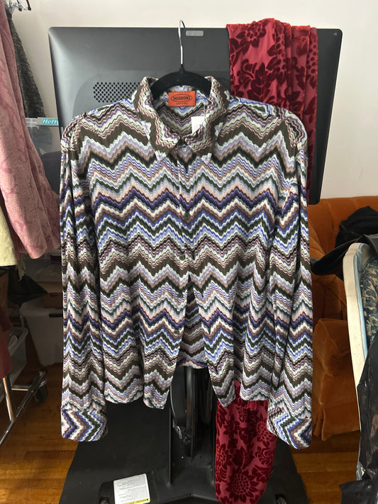 Missoni button up top