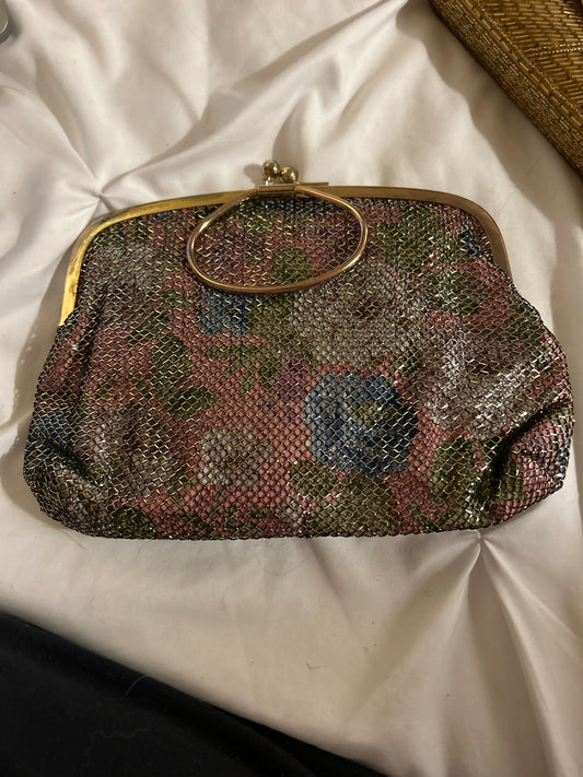 Vintage floral handbag