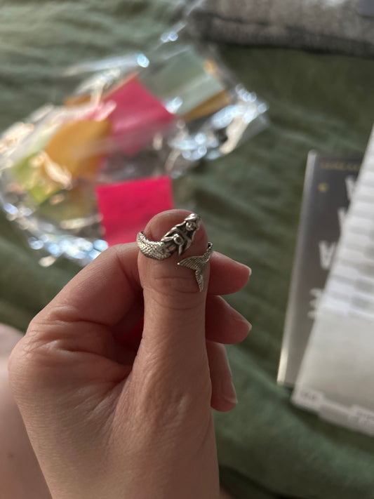 Mermaid wrap ring 015079