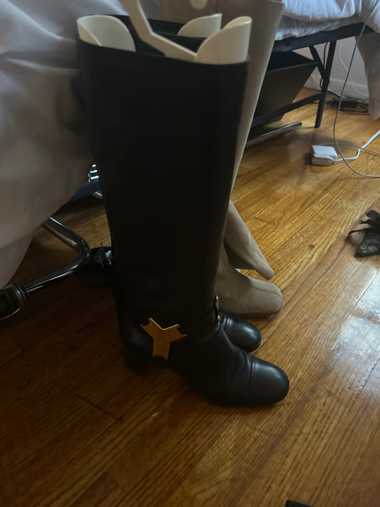 YSL black boot JM 330