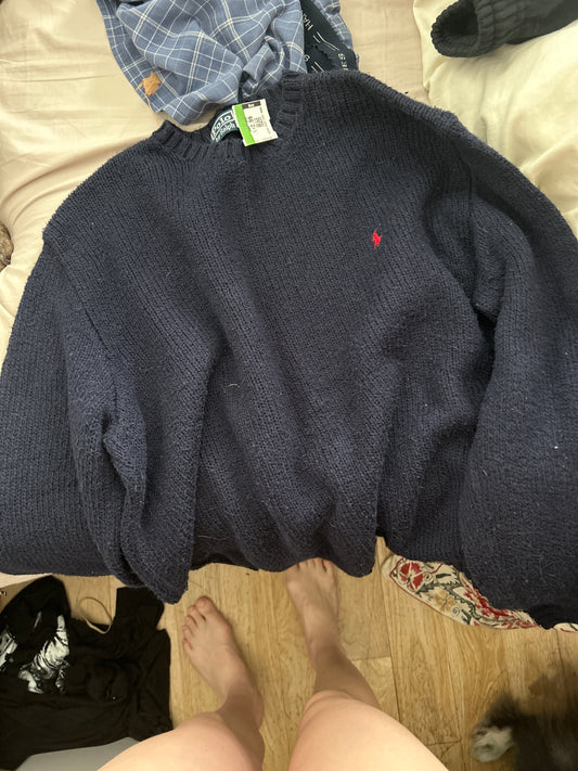 Ralph Lauren navy sweater