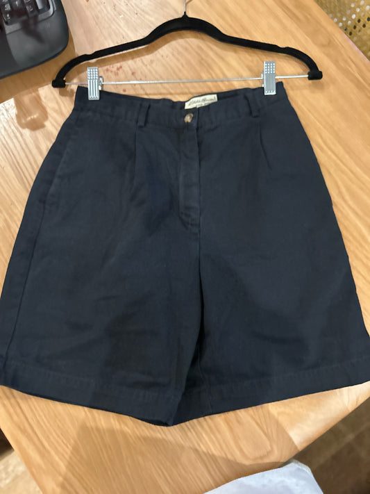 Eddie Bauer navy chino shorts