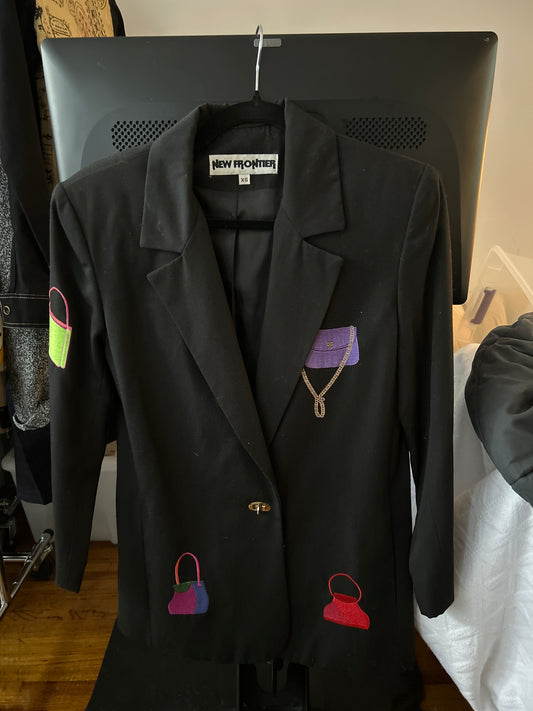 Handbag black blazer