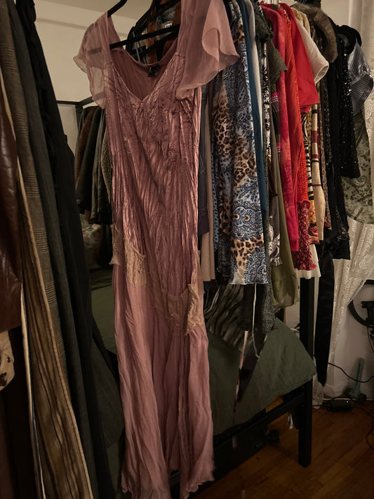 New cover pink dress