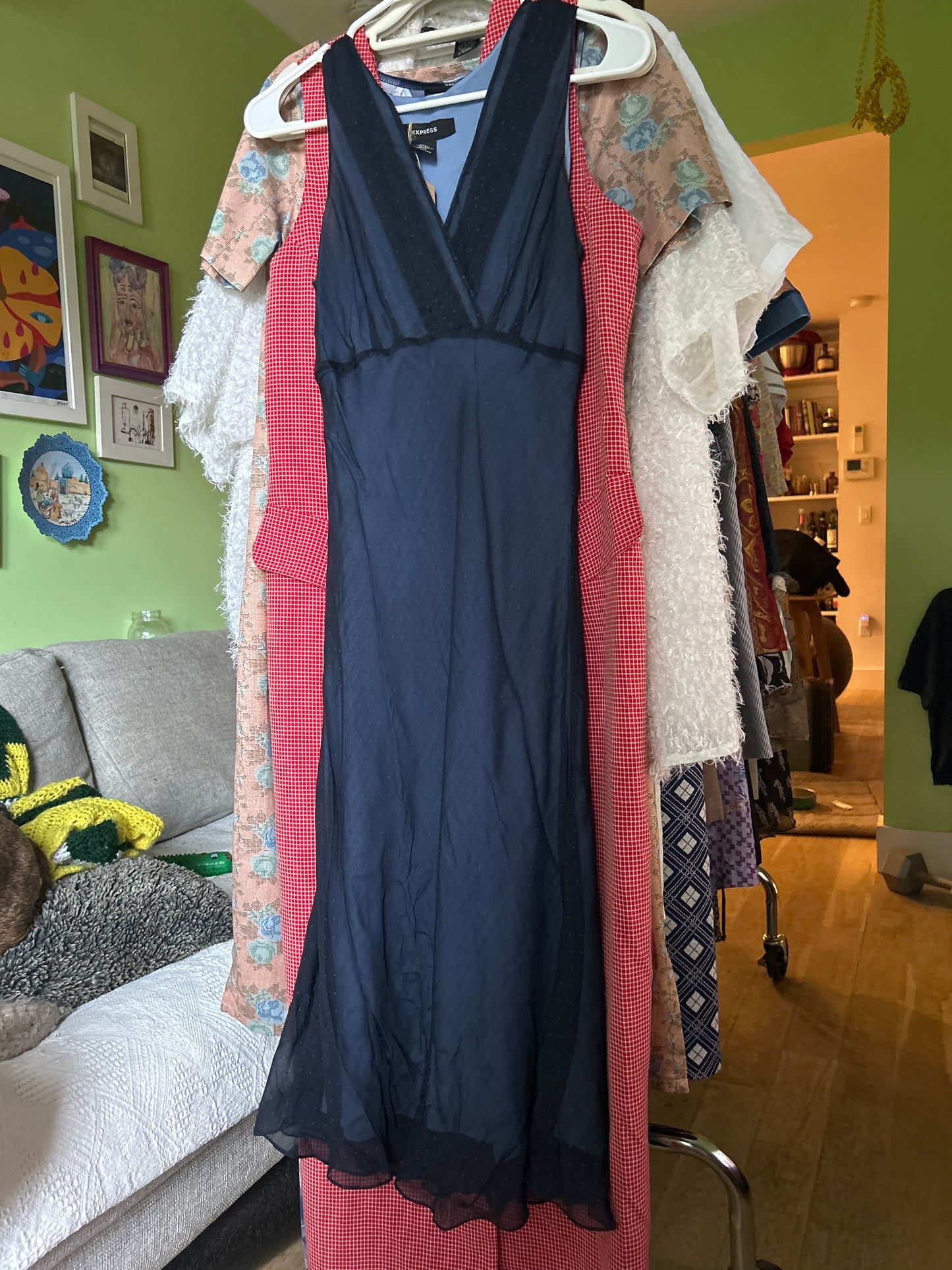 Blue express dress