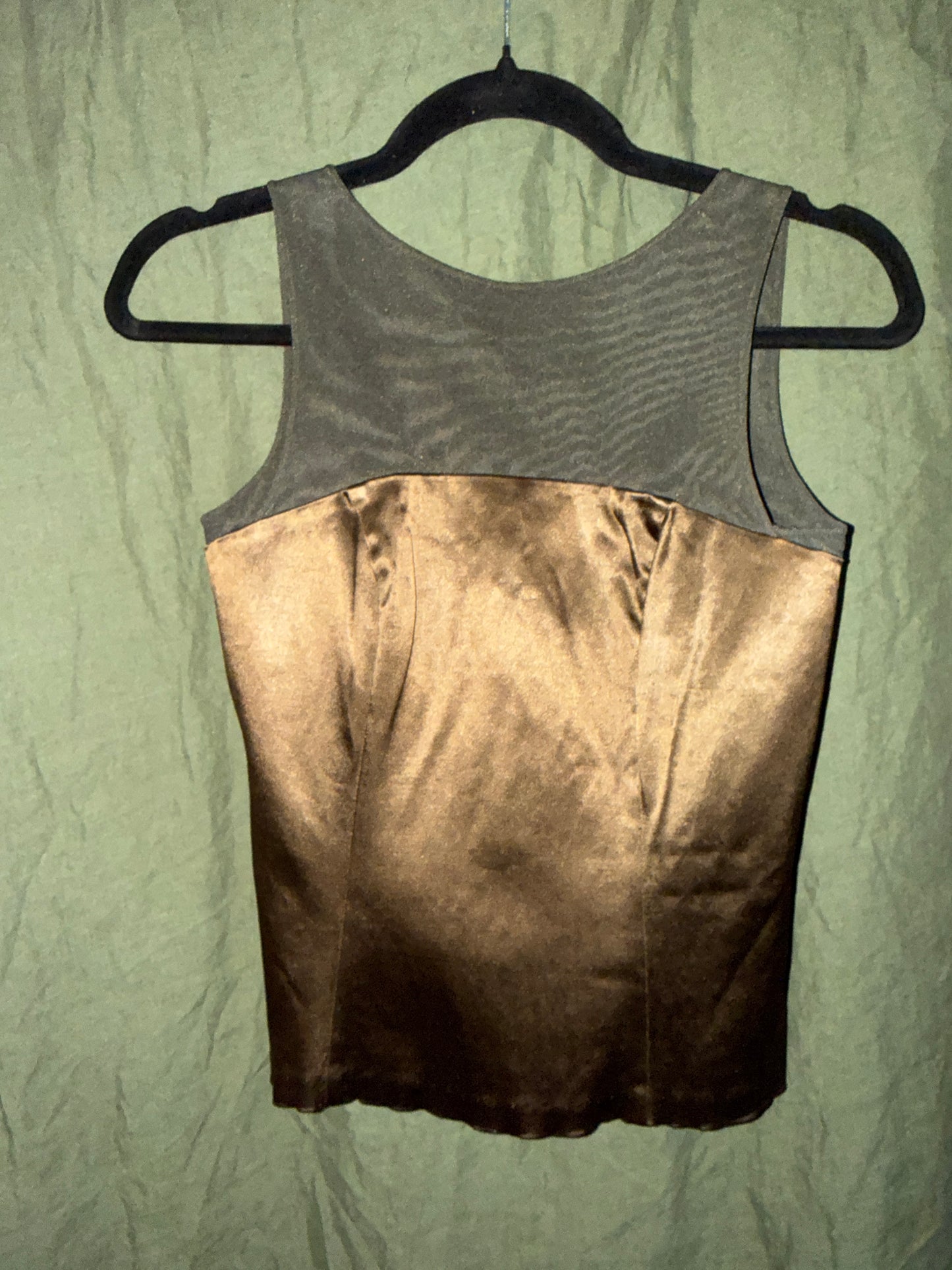 Brown black tank made in USA