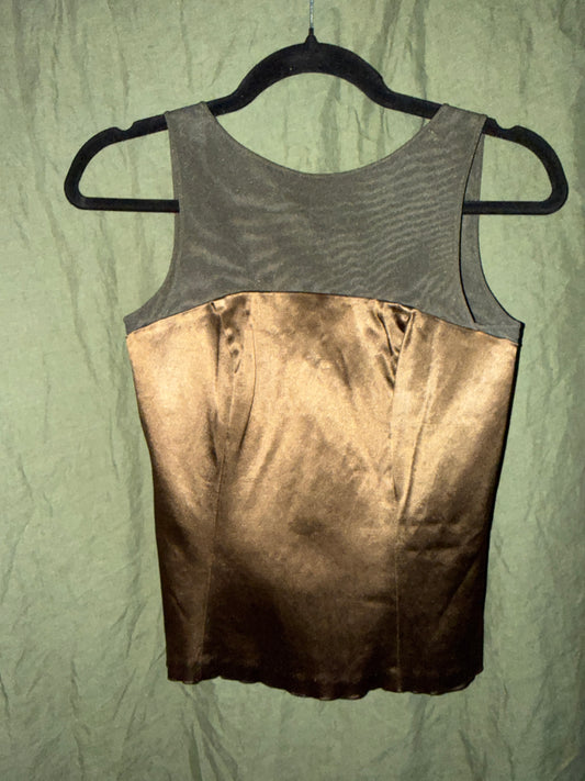 Brown black tank made in USA