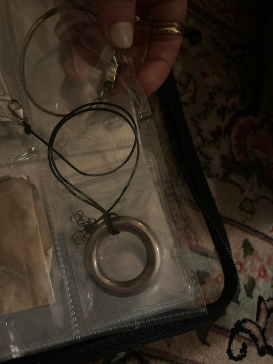 CG sterling silver necklace