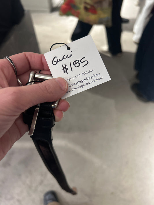 George Gucci belt
