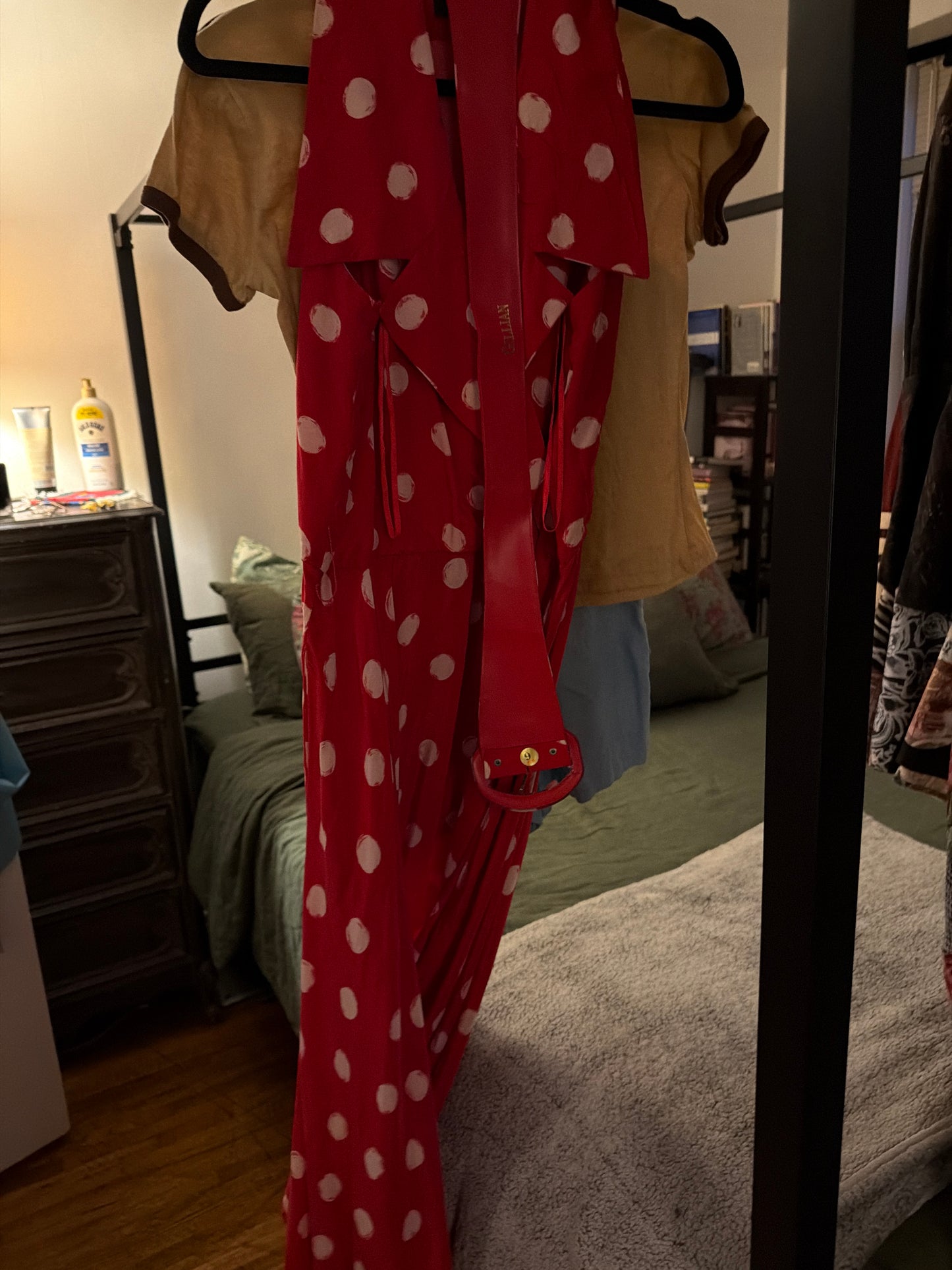 Dress red polka JM 4