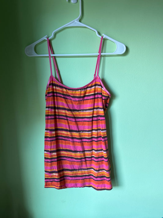 Y2K Wet Seal Striped Tank Top