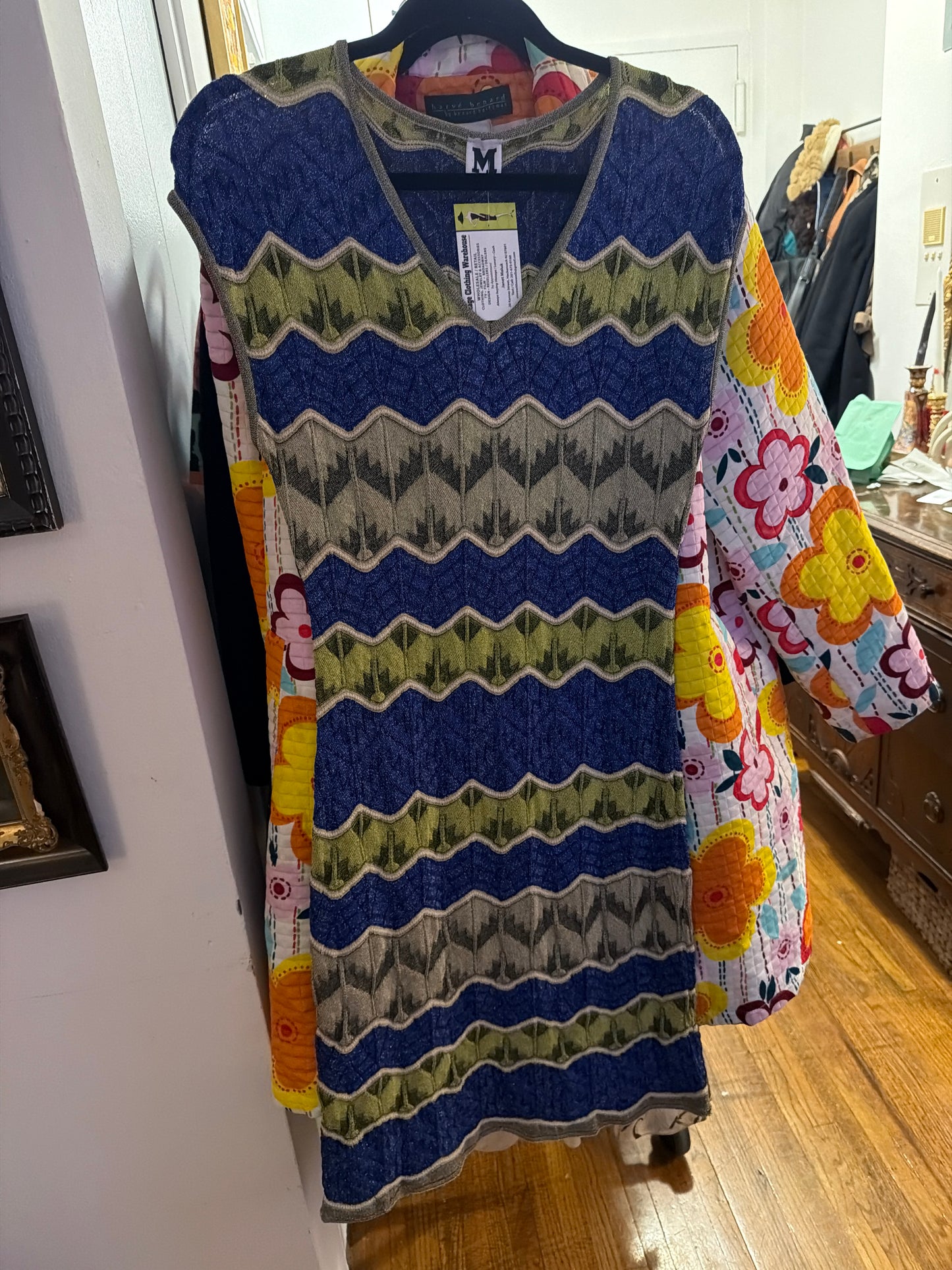 Missoni blue/green dress JM 15B