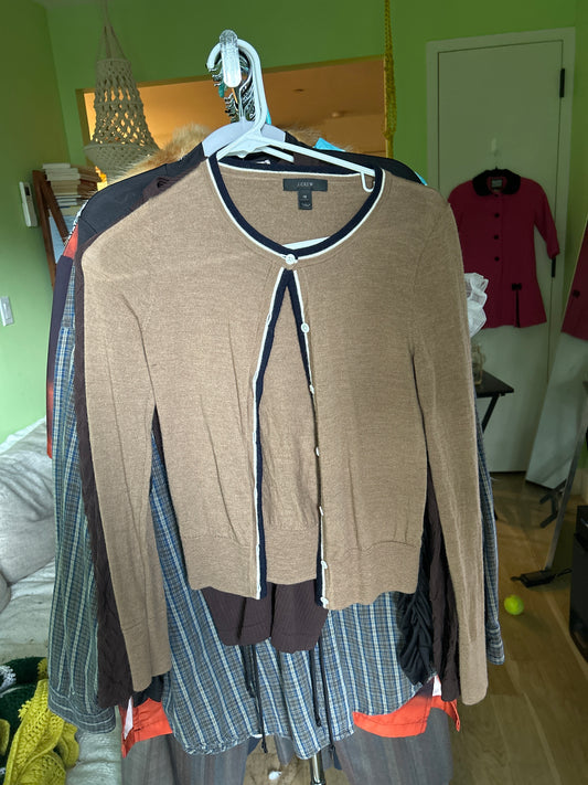 J. crew wool cardigan
