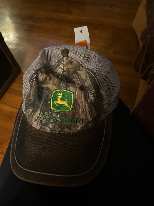 John Deere camo hat