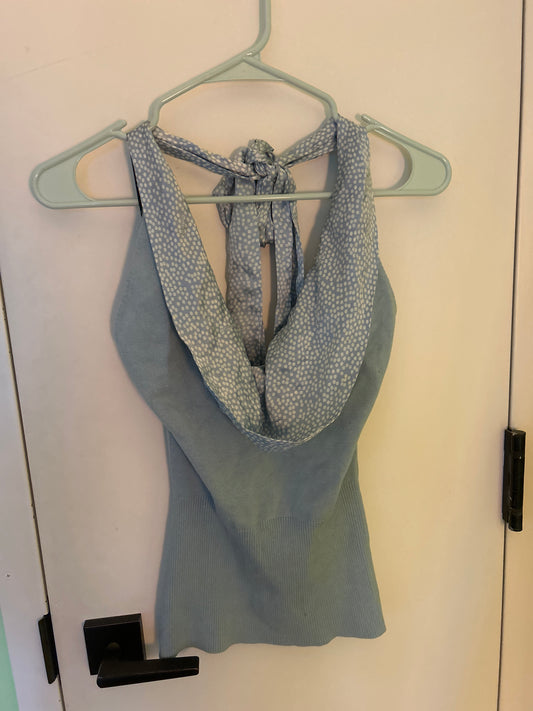Bebe blue top