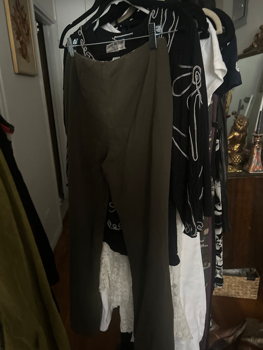 Army green trouser