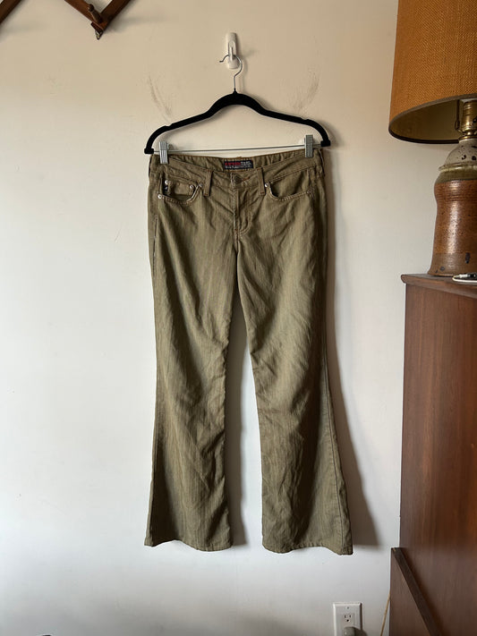 Aeropostale y2k olive jeans