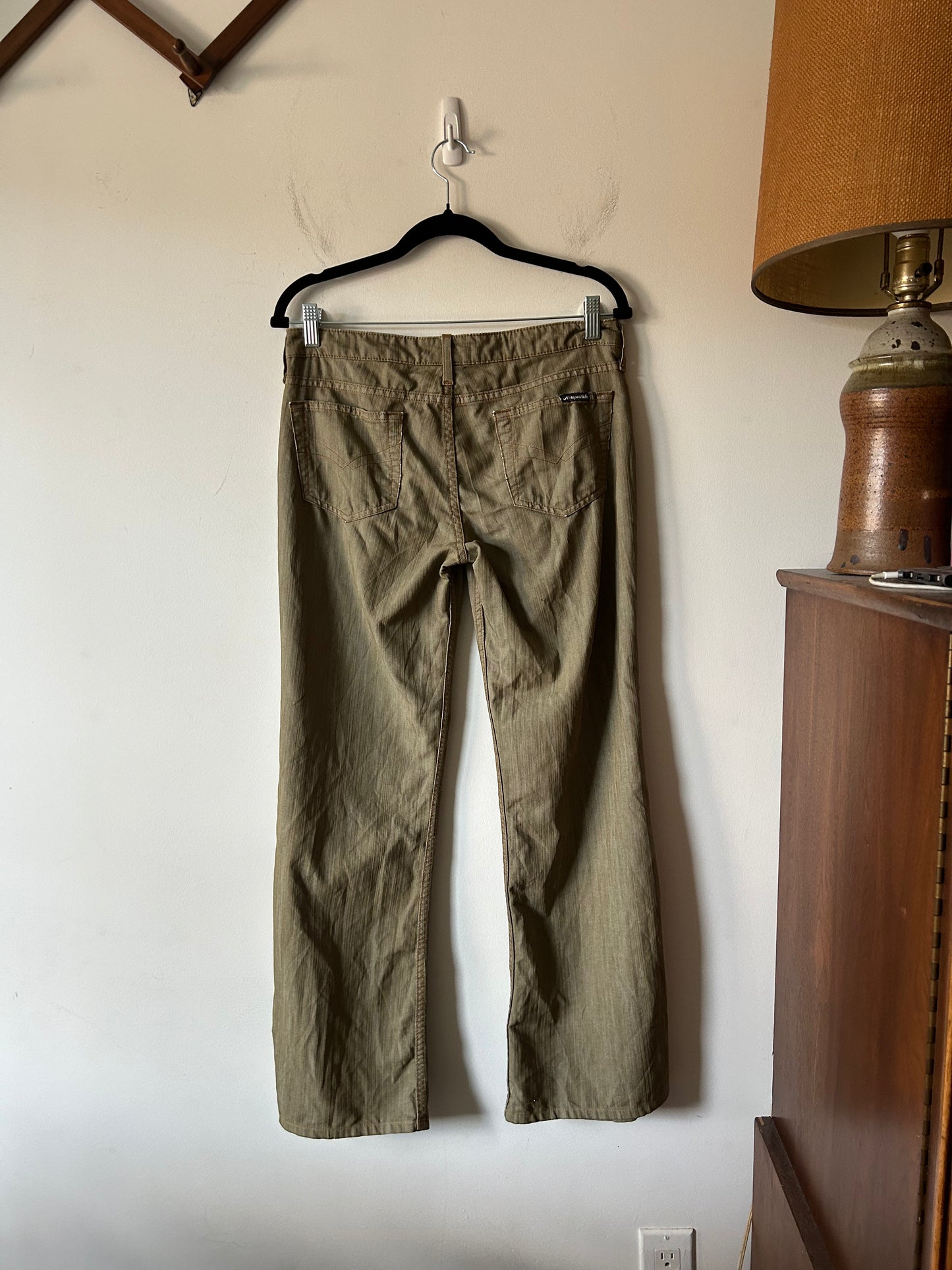 Aeropostale y2k olive jeans